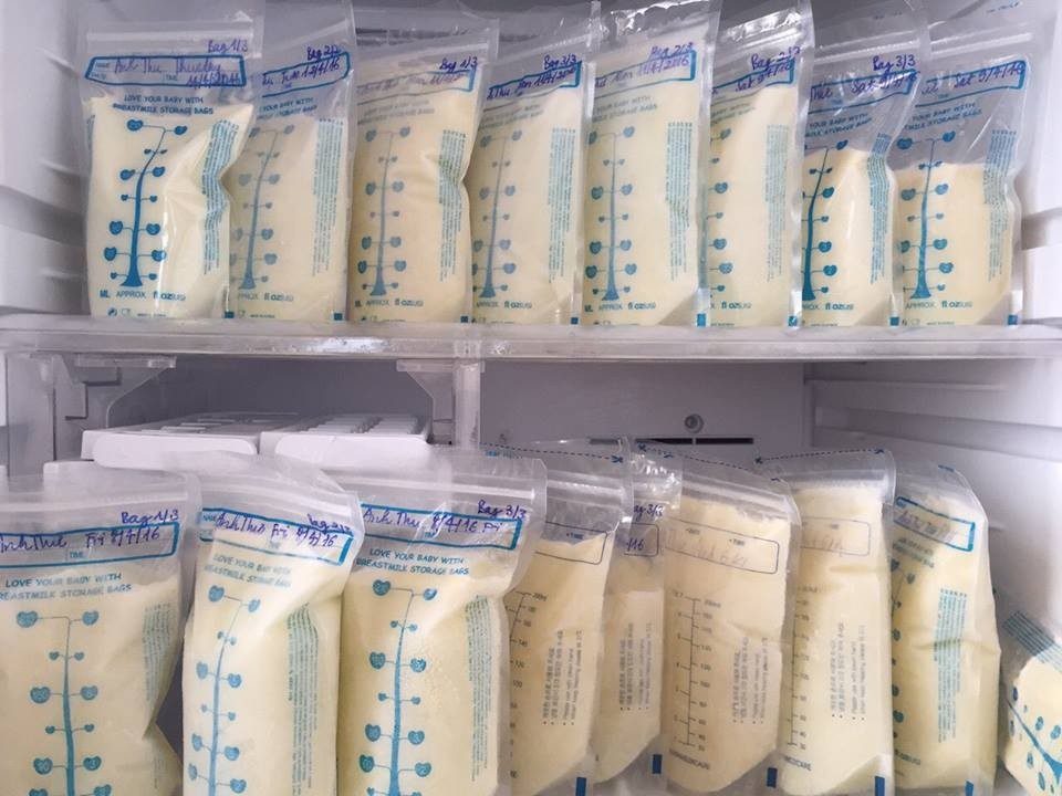 Túi trữ sữa 100% an toàn được các mẹ sử dụng nhiều