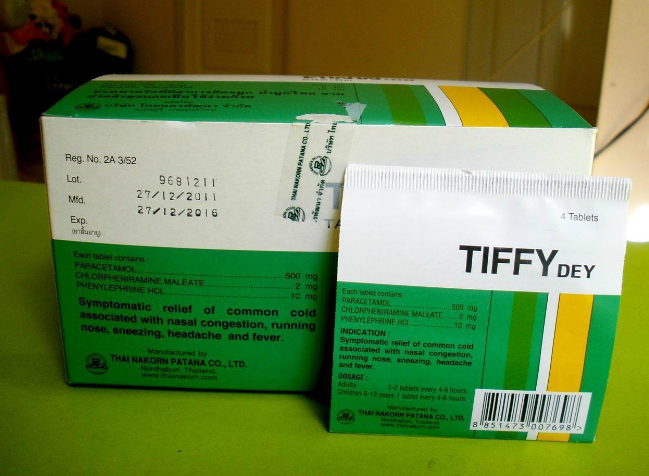 Giá thuốc cảm cúm tiffy là bao nhiêu? 2