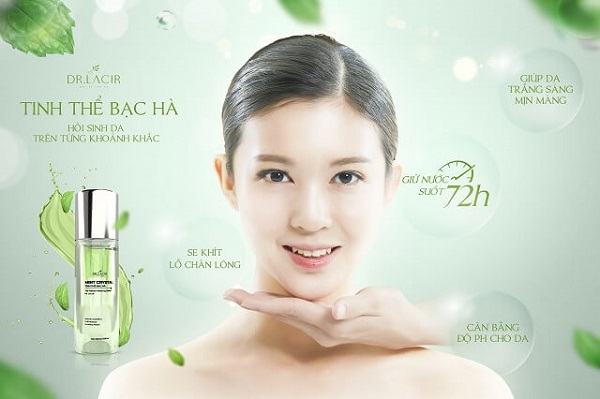 Tinh thể bạc hà Dr.Lacir – Mint Crystal hồi sinh làn da khỏe mạnh 1 Tinh thể bạc hà Dr.Lacir – Mint Crystal hồi sinh làn da khỏe mạnh