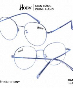 Alternative view of Mắt kính Unisex thời trang HONY - Gọng kính tròn kim loại
