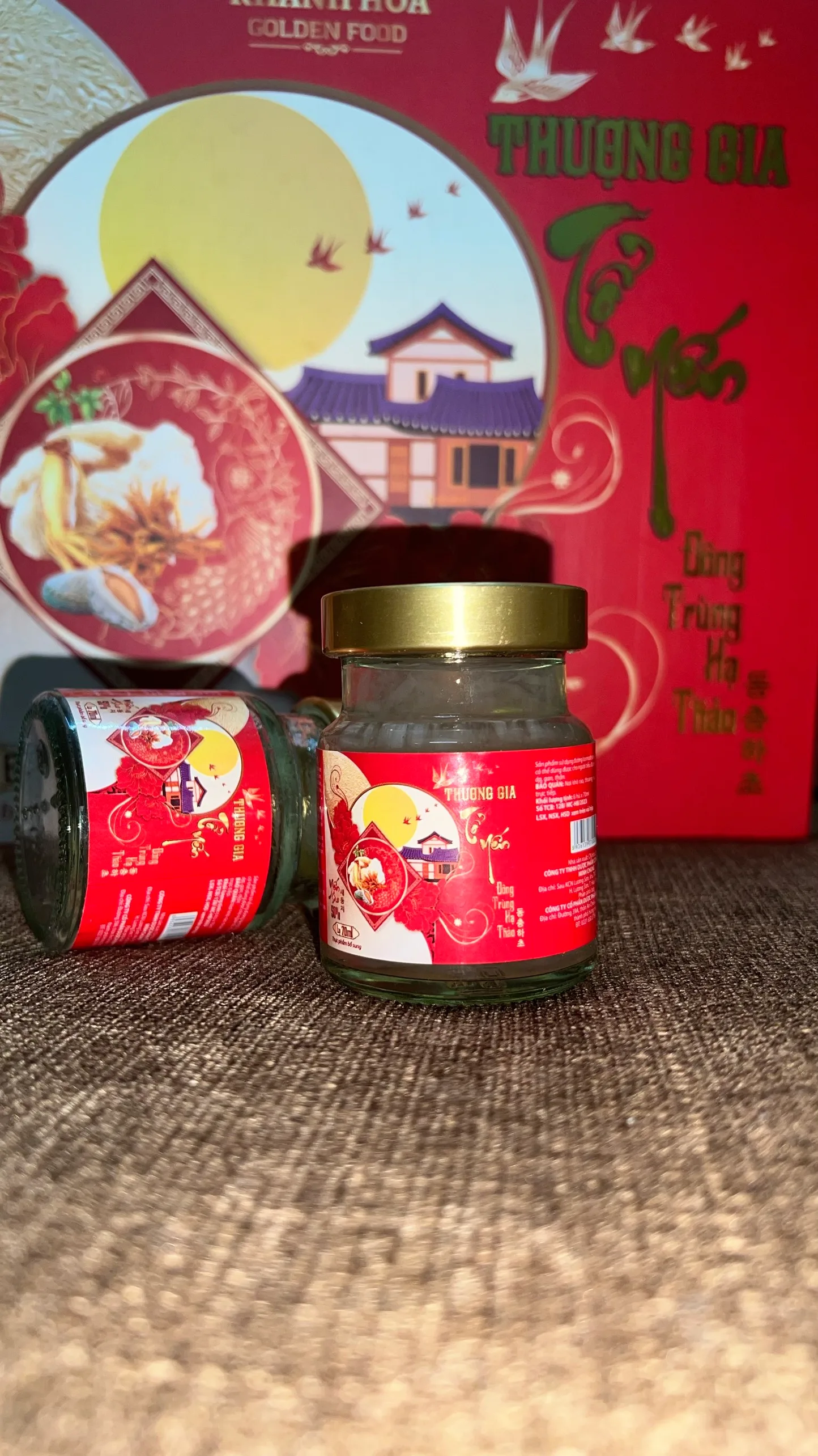 Yến sào Đông trùng Hạ Thảo Thượng Gia(Hũ lẻ) 2 Yến sào Đông trùng Hạ Thảo Thượng Gia(Hũ lẻ) - Image 2