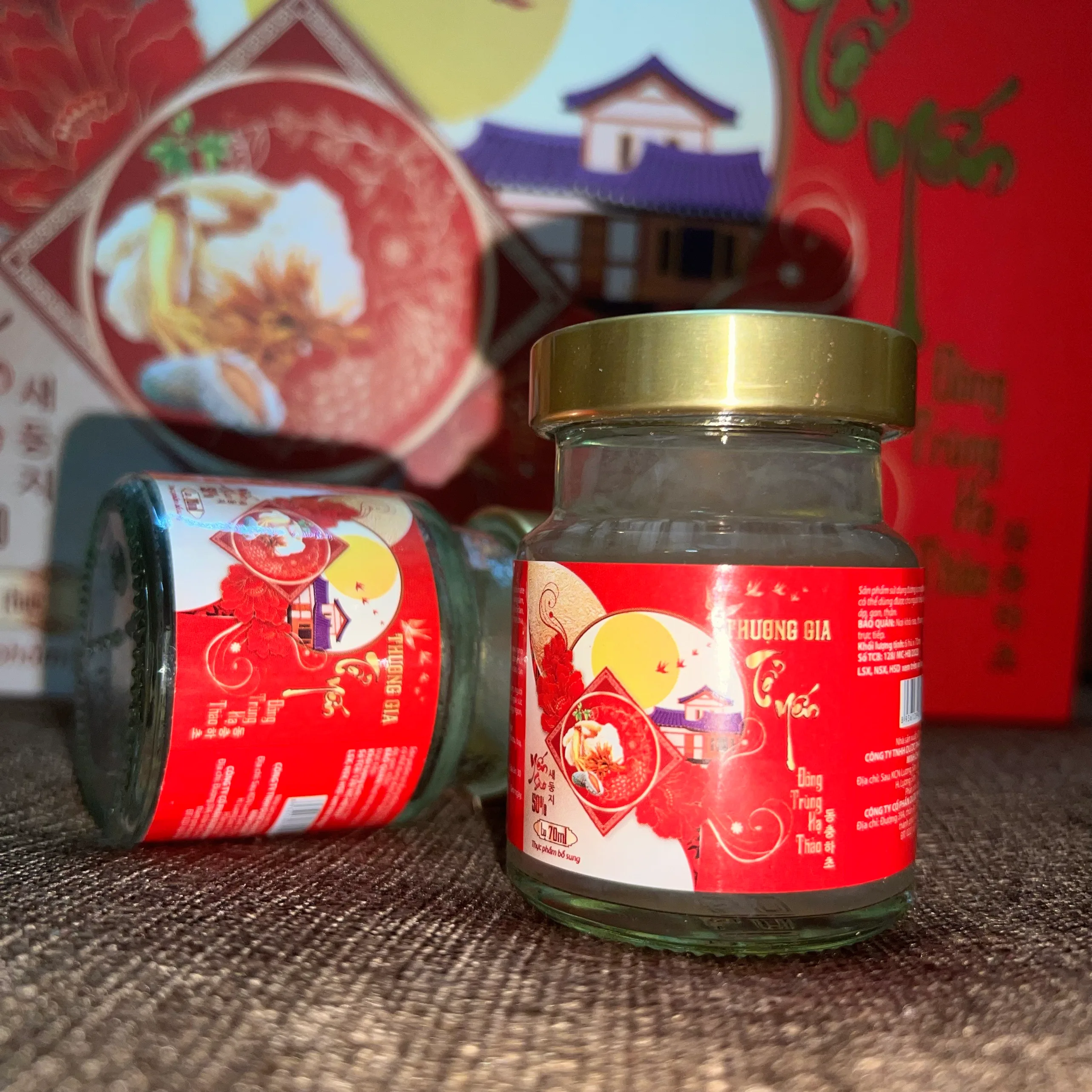 Yến sào Đông trùng Hạ Thảo Thượng Gia(Hũ lẻ) 3 Yến sào Đông trùng Hạ Thảo Thượng Gia(Hũ lẻ) - Image 3