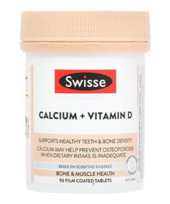 Viên uống hỗ trợ ngừa loãng xương Swisse Ultiboost Calcium + Vitamin D của Úc 150 viên