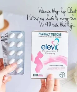 Elevit - Dinh dưỡng cho mẹ, sức khỏe cho bé
