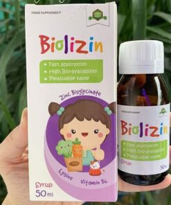 Thực phẩm bảo vệ sức khỏe Biolizin bổ sung Kẽm Amin 50ml