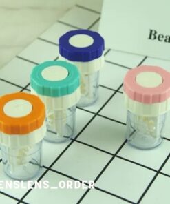 Máy Rửa Lens Mắt Vệ Sinh Làm Sạch Kính Áp Tròng Nhỏ Gọn Không Tốn Pin Sạc Điện