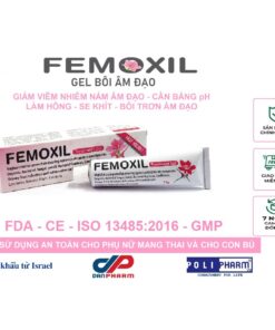Alternative view of Gel bôi nấm ngứa vùng kín FEMOXIL, sạch sâu se khít, hồng hào tự nhiên nhập khẩp israel tuýp 25g